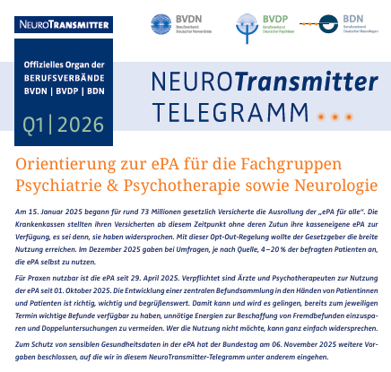 NT-Telegramm1-26-ePA_M Bild zum NeuroTrnsmitter Telegramm als Teaser